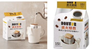 DOUTOR 直火焙煎 濾掛咖啡（香醇平衡風味）7g×15袋